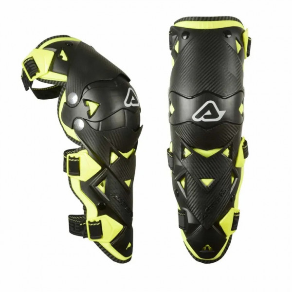 Acerbis Наколенники Impact EVO 3.0 KNEE черно-желтые