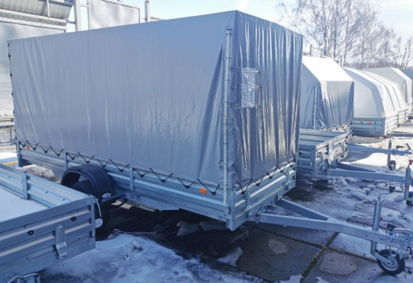 Прицеп бортовой для грузов, квадроцикла, мотоцикла МЗСА 817701.012